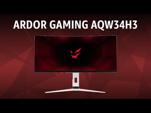 Видео: Монитор ARDOR GAMING AQW34H3