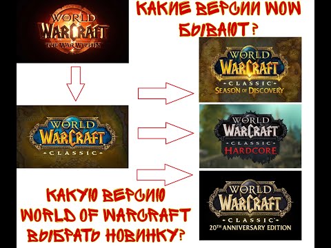Видео: Какую версию World of Warcraft выбрать новичку?