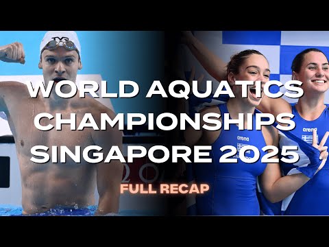 Видео: Чемпионат мира по водным видам спорта в Сингапуре 2025 — полный обзор