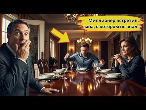 Видео: Миллионер вернулся домой раньше и увидел сына, которого не знал!"