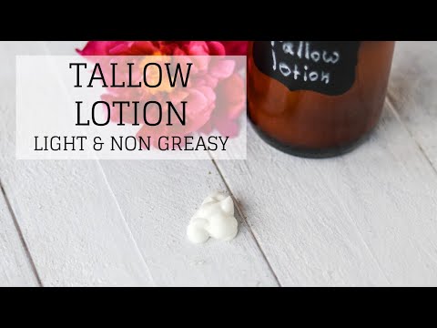 Видео: Рецепт лосьона с твёрдым жиром | ЛЕГКИЙ, НЕЖИРНЫЙ | Bumblebee Apothecary