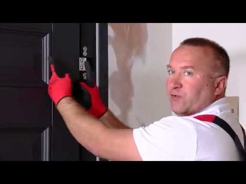 Видео: Монтаж входных дверей серии "ЕЛИТ" от ТОВ "Аплот" с Романом Евглевским