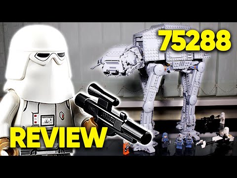 Видео: ЛУЧШИЙ ИГРОВОЙ НАБОР?! Обзор на ЛЕГО Звездные Войны 75288 - Шагоход АТ-АТ | Star Wars AT-AT Walker
