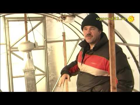Видео: Теплица с дармовым теплом