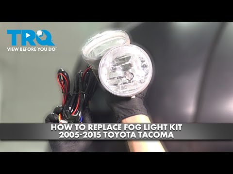 Видео: Как заменить комплект противотуманных фар на Toyota Tacoma 2005-2015