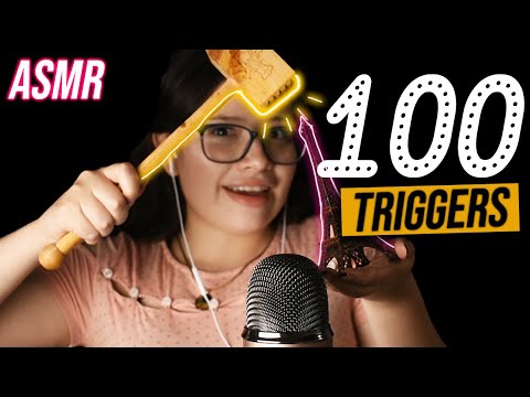 Видео: ASMR 100 TRIGGERS in 11 minutes 😴🌟АСМР 100 ТРИГГЕРОВ за 11 МИНУТ✨ VIVI ASMR