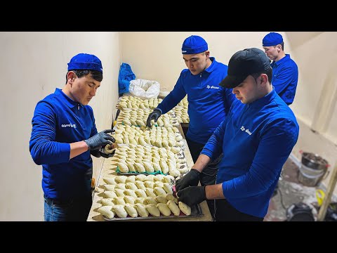 Видео: Узбекская Уличная Еда, Приготовленная при -20°C. НАСТОЯЩИЙ Узбекский Плов и 5 видов Самсы.