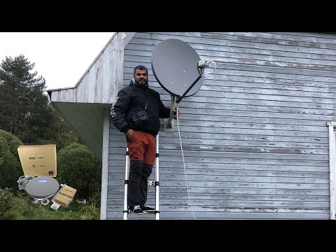Видео: Спутниковый интернет Триколор за 7500 руб!  Установка комплекта Gemini