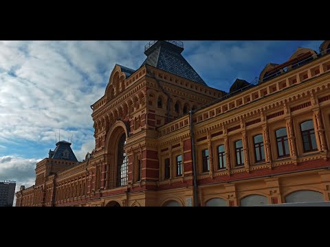 Видео: прогула Нижегородская ярмарка, зима