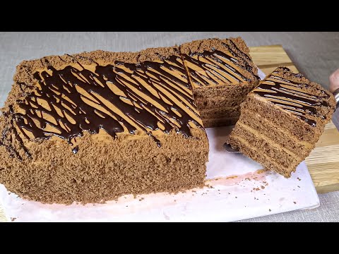 Видео: Торт ириска. Шоколадное наслаждение. Просто тает во рту.