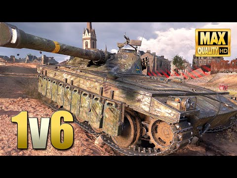 Видео: UDES 15/16: Последняя надежда против шестерки - World of Tanks