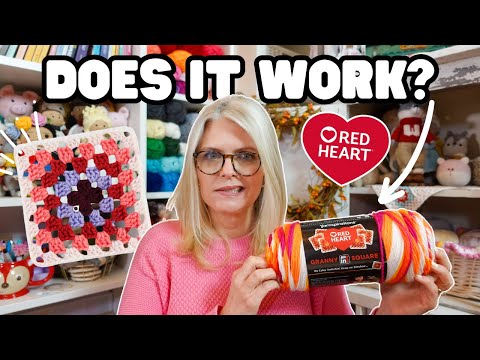 Видео: Я ПРОТЕСТИРОВАЛА КРАСНОЕ СЕРДЦЕ ИЗ ПРЯЖИ «БАБШИЙ КВАДРАТИ» ​​— НЕ ТО, ЧТО Я ОЖИДАЛА