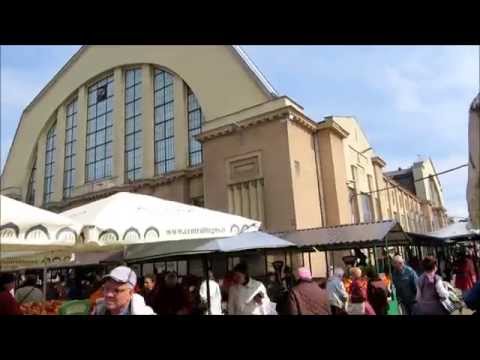 Видео: Достопримечательности Риги: центральный рынок. май 2014 года