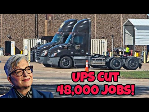 Видео: Срочные новости! UPS сократила 48 000 рабочих мест! Стоит ли беспокоиться водителям грузовиков, р...