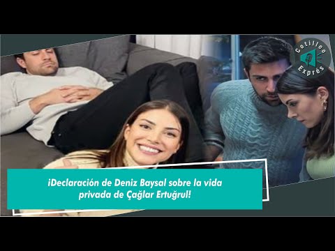 Видео: ¡Декларация Дениза Байсала о частной жизни Чаглара Эртугрула!