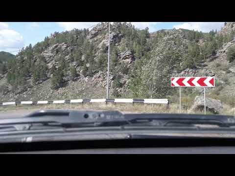 Видео: 23 августа 2019 год горный серпантин в Баянауле