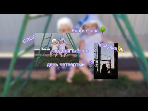 Видео: неделя влогов день четвертый🪻 реборны в деревне🌳 влог с реборнами Евой и Сашей🩷 прогулка🏡