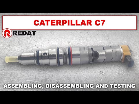 Видео: Разборка, сборка и тестирование Caterpillar C7