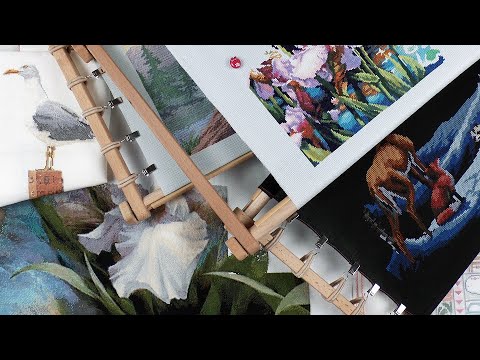 Видео: 36. ВСЕ начатые и текущие ПРОЦЕССЫ | из 2020 года | Вышивка крестом.