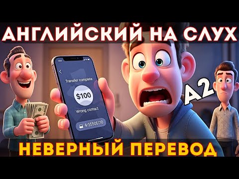 Видео: Английский для начинающих A2: Ошибка с денежным переводом