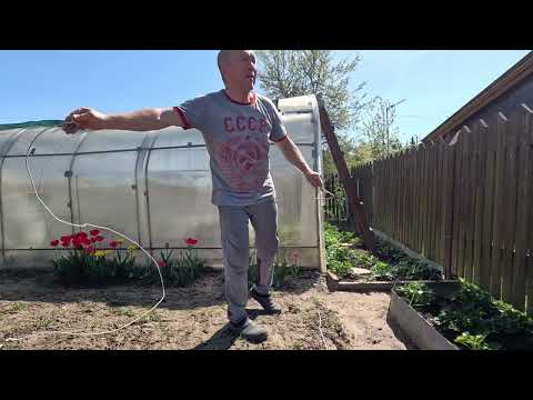 Видео: Установка затеняющей сетки на теплицу. Весенне-летний сезон 2024