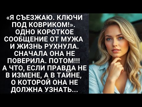 Видео: Я съезжаю. Ключи под ковриком! Одно короткое сообщение от мужа и жизнь рухнула...