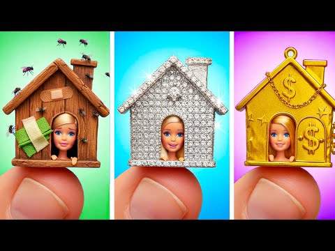 Видео: Преображение Комнаты для БЕДНЫХ vs БОГАТЫХ vs ГИГА-БОГАТЫХ! Самый Крутой Дом Побеждает!