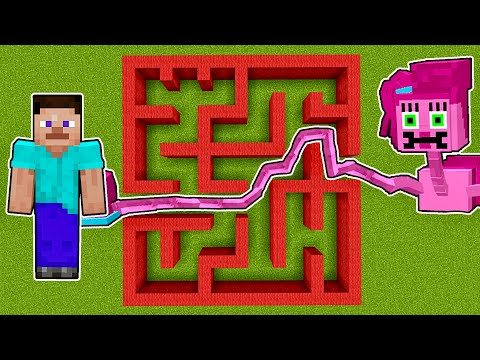 Видео: СМОЖЕТ ЛИ РУКА МАМЫ ДЛИННЫЕ НОГИ ПРОЙТИ ЛАБИРИНТ В МАЙНКРАФТ? Поппи Плейтайм Minecraft