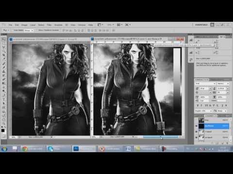 Видео: Цветоделение черно-белых изображений под трафаретную печать