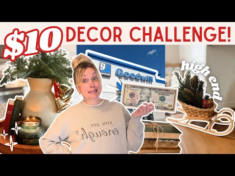 Видео: 🤩Рождественский декор: роскошный образ по доступной цене! 10 долларов за покупки и стиль!
