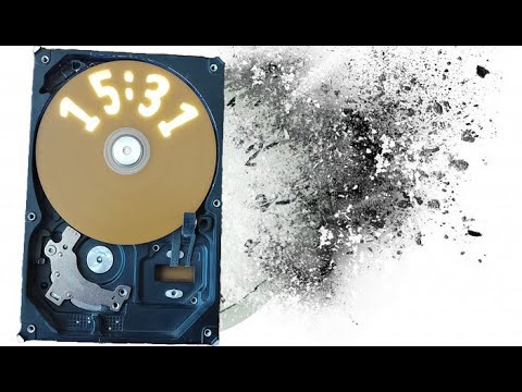 Видео: Часы из HDD