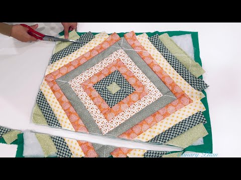 Видео: ✅ Простой проект шитья из обрезков ткани | Пэчворк для начинающих.