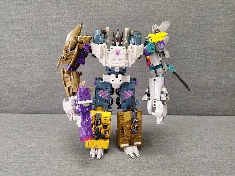 Видео: Обзор сборного трансформера Bruticus - Generations - Combiner Wars. Музей Р-ТФ.