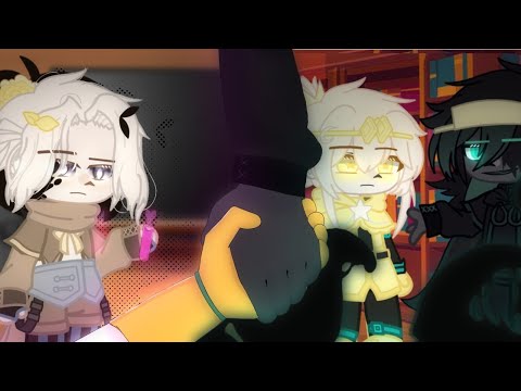Видео: [Реакция сансов АУ на "Страшная краска" | Сюжетка | ―It's Свити | My AU ]