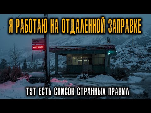 Видео: Я устроился на работу на заправке в горах Монтаны. Тут есть список СТРАННЫХ ПРАВИЛ