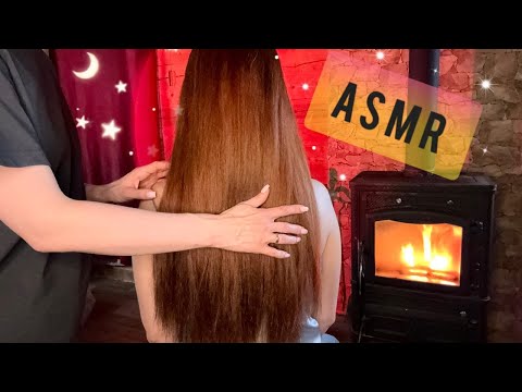 Видео: АСМР, Расчесывание волос, релакс, близкий шепот / Gentle ASMR, relax