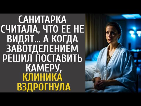 Видео: Санитарка считала, что ее не видят… А когда завотделением решил поставить камеру, клиника вздрогнула