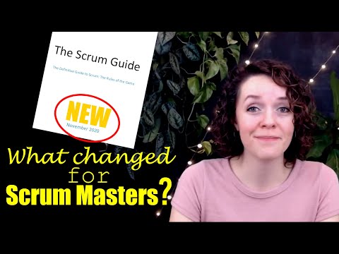 Видео: 3 ключевых момента для скрам-мастеров в новом руководстве по скраму 2022 года | ScrumMastered
