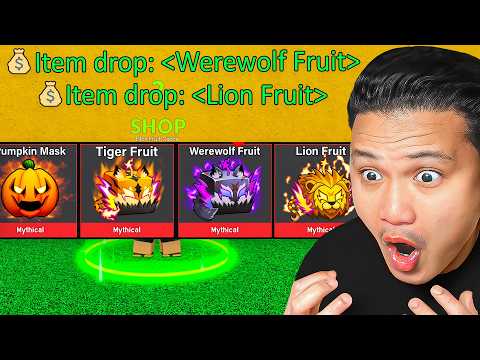 Видео: Я бросил 100 хэллоуинских фруктов, чтобы получить ВСЕ НОВЫЕ предметы в Blox Fruits