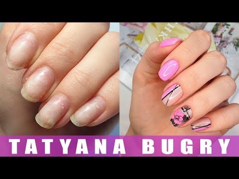 Видео: Мои ПОЗОРНЫЕ ногти🙈/ Маникюр сама себе/ Тестирую базу Global FashionТатьяна Бугрий