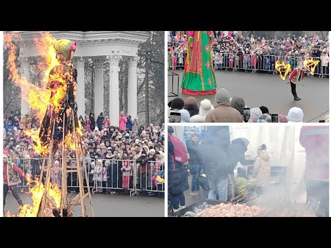 Видео: 02.03.2025 г Орел/Масленица/Проводы русской зимы/Сожги чучело масленицы
