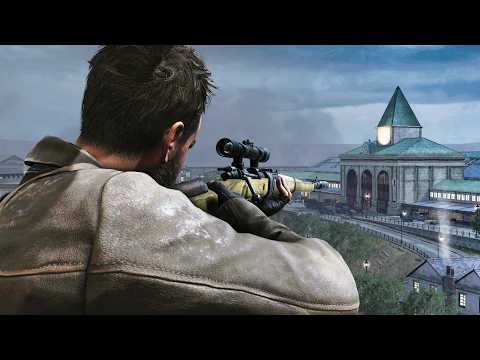 Видео: Sniper Elite Resistance - Миссия №3 Зондерцюге Саботаж (Аутентичный)