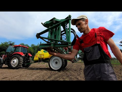 Видео: Опять забился опрыскиватель, придется снова промывать все фильтра. Опрыскиватель Гварта.