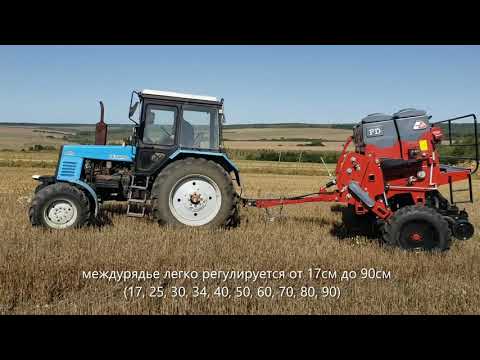 Видео: Универсальная сеялка Semeato PD-17 для no-till