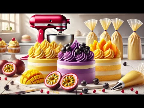 Видео: Три любимых фруктовых начинки для тортов моих клиентов