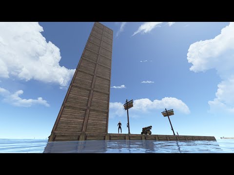 Видео: Rust - Самая Высокая, маленькая, длинная лодка!