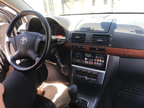 Видео: Магнитола на Toyota Avensis T250 Android 7.1.2 #MegaZvuk