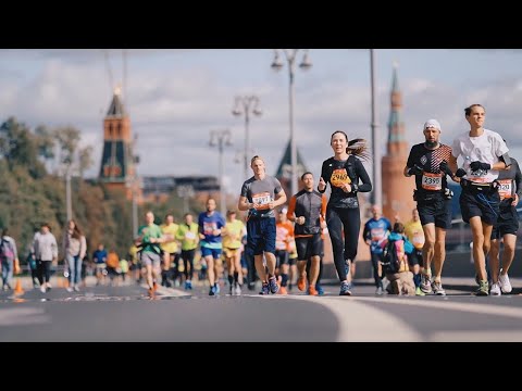 Видео: Московский марафон 2022  . Прямая трансляция