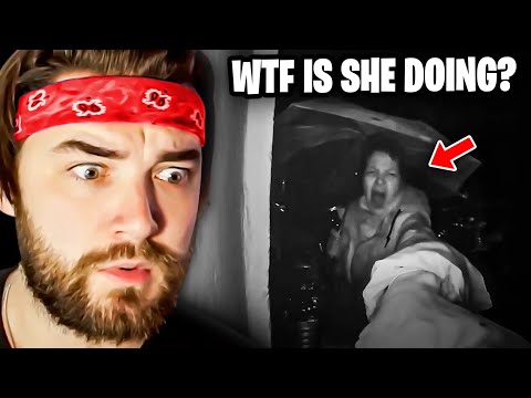 Видео: KingWoolz отреагировал на самые жуткие кадры с камер видеонаблюдения в 2024 году | ChillingScares