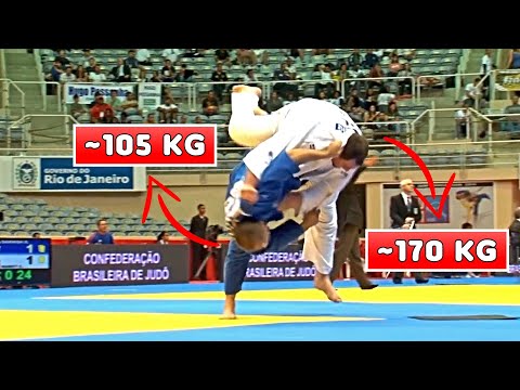 Видео: Когда размер не имеет значения - дзюдо